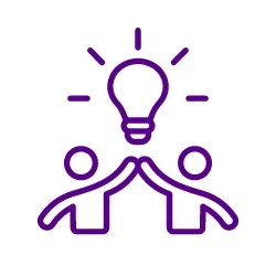 Collaborative Learning Logo Illustration