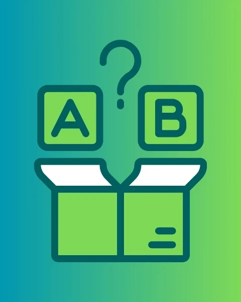 Customizable Questions logo illustration